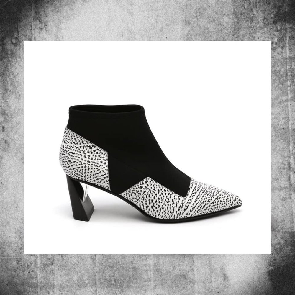 United Nude Zink Vita Bootie Black & White